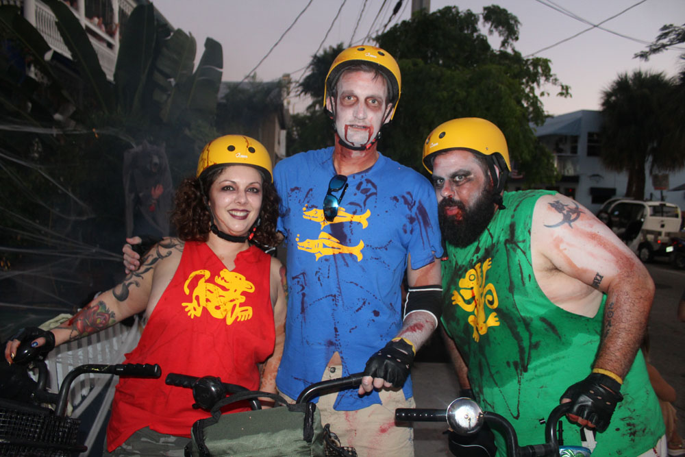 Zombie Bike Ride 2018 photo - Duval Street, Key West